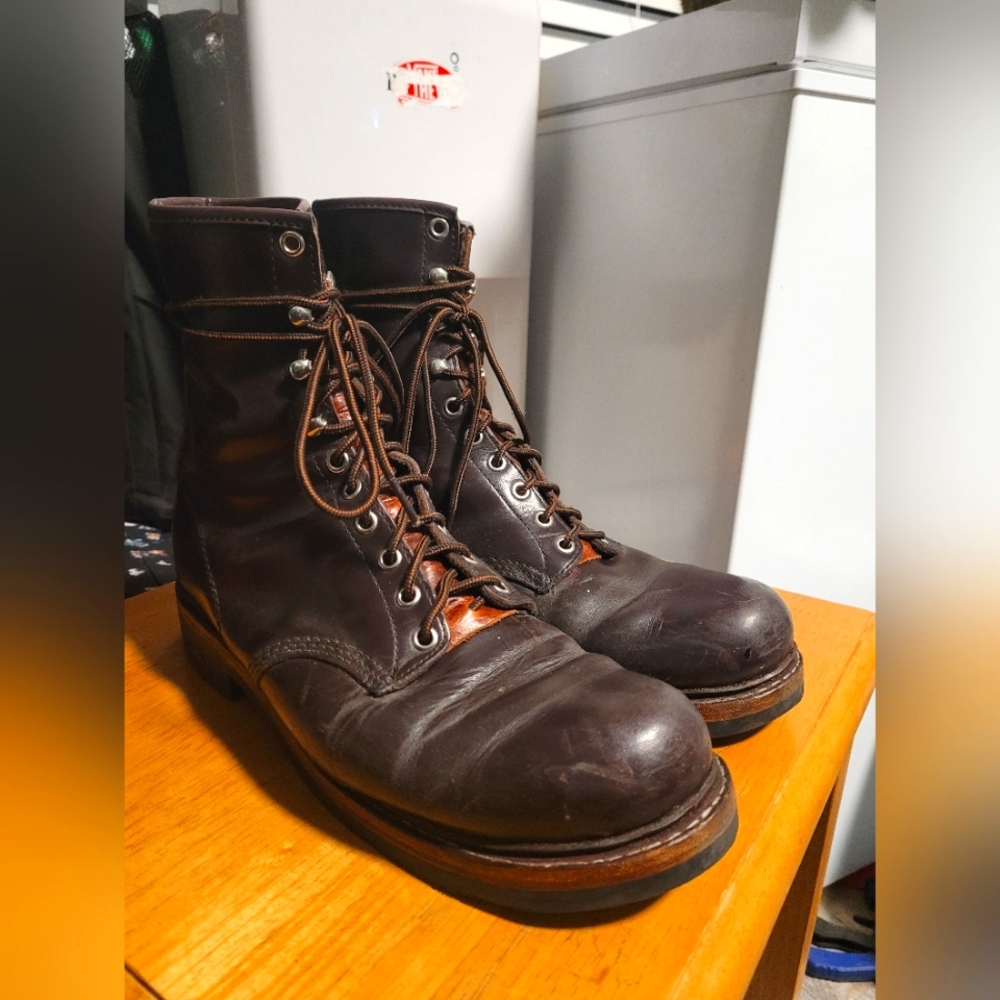 Rebuilt vintage boots